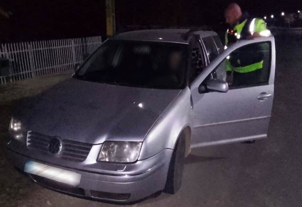 Cetățean din Republica Molfova, depistat la volan, în localitatea Vlădești, județul Galați, deși avea permisul suspendat