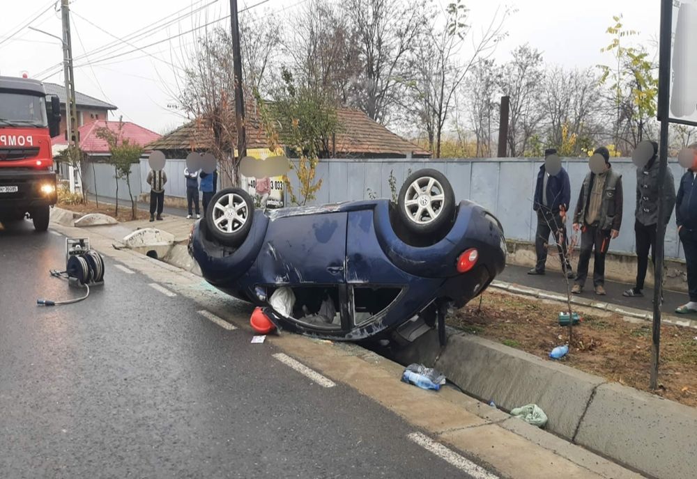 Foto: Accident mortal DJ 242 în județul Galați