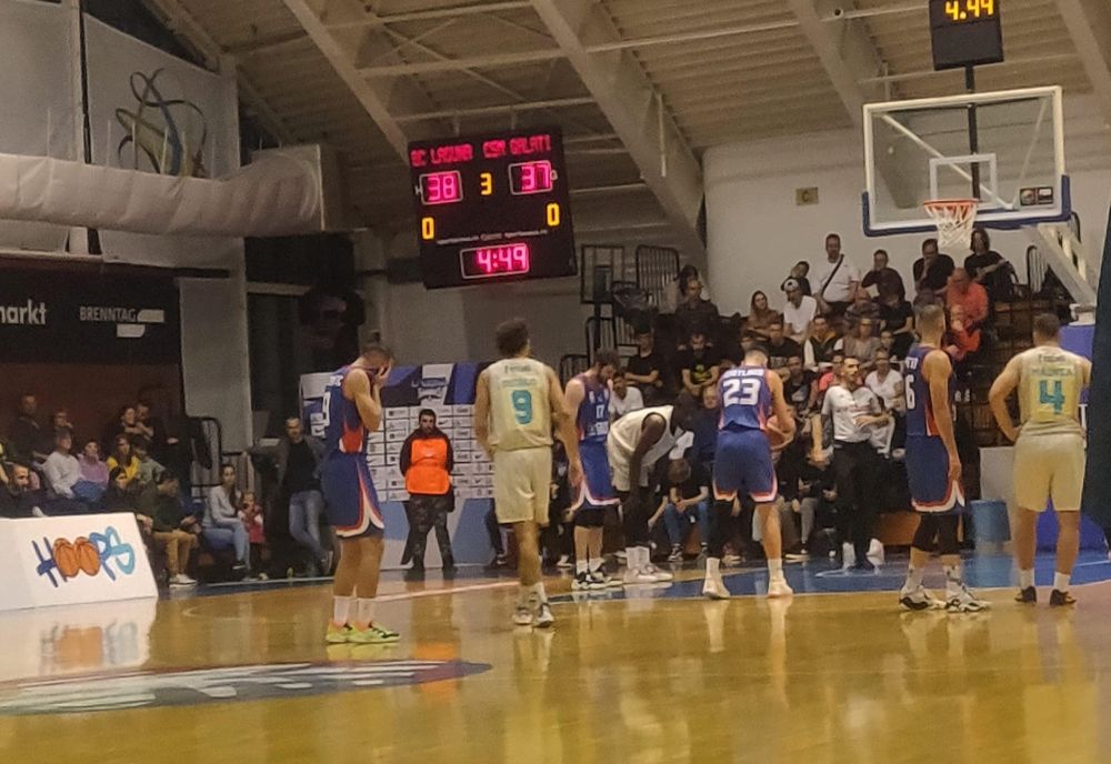Baschetbaliștii de la CSM Galați au obținut a 4-a victorie din acest sezon