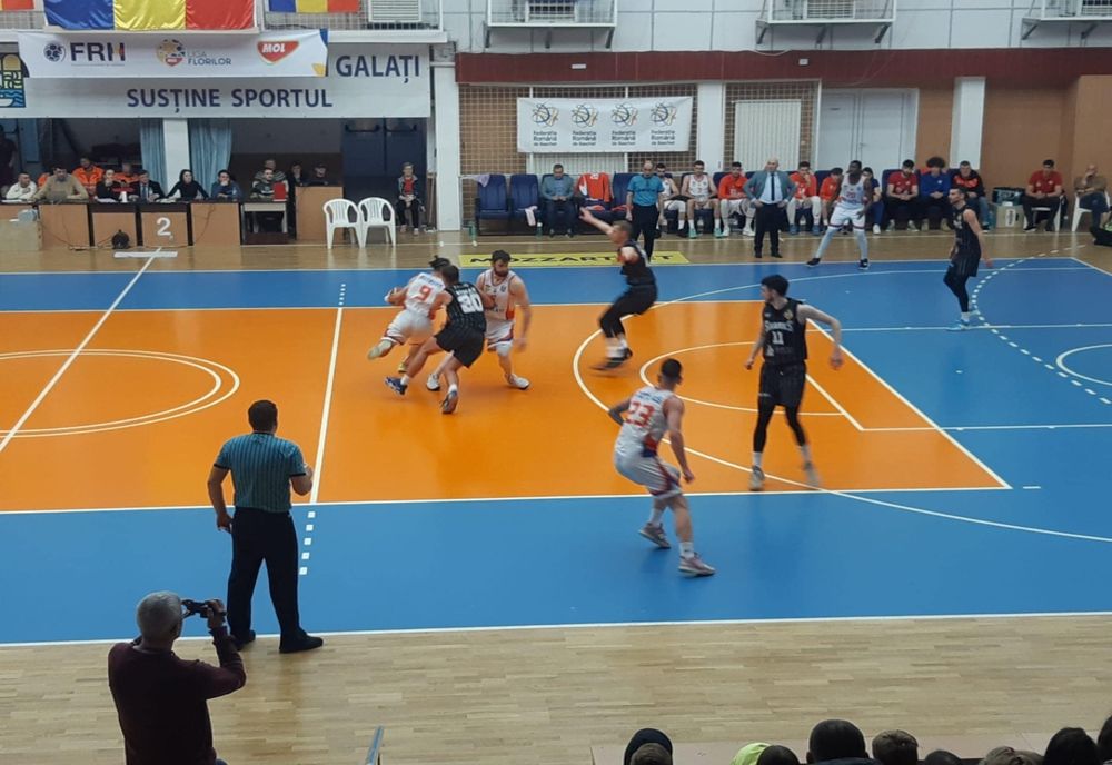 CSM Galați câștigă categoric confruntarea cu Laguna București de pe teren propriu