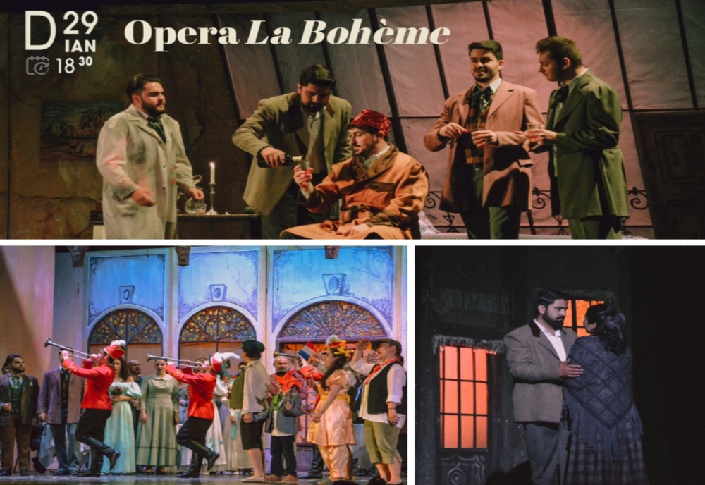 Opera „La Bohème” revine pe scena Teatrului Național de Operă și Operetă „Nae Leonard”din Galați