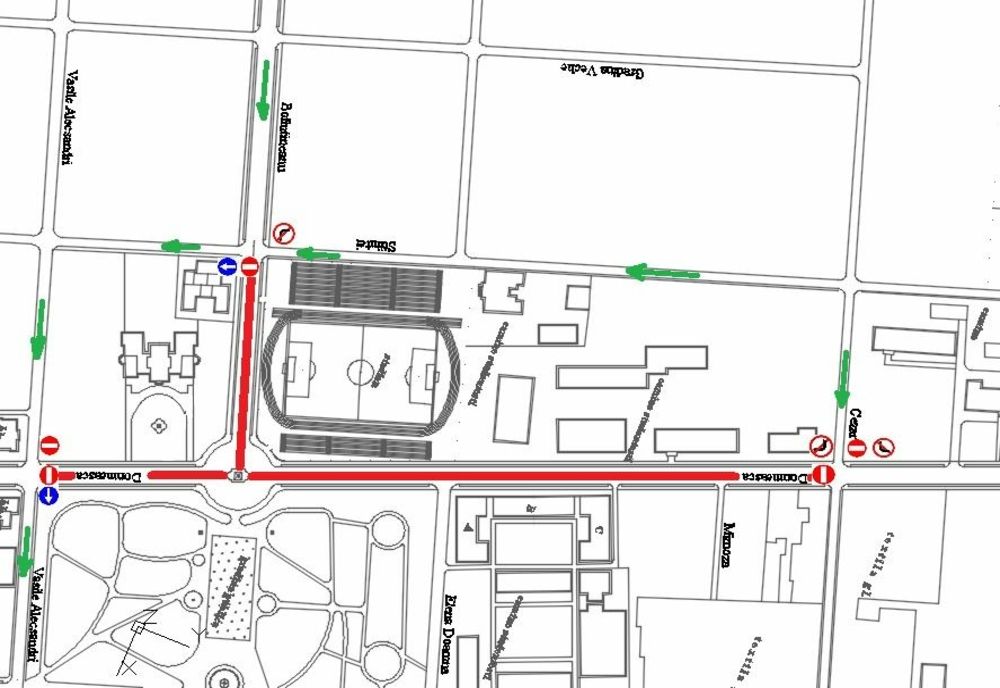 Restricții de trafic și devieri de trasee, în Galați, pe perioada desfășurării manifestărilor dedicate Unirii Principatelor Române