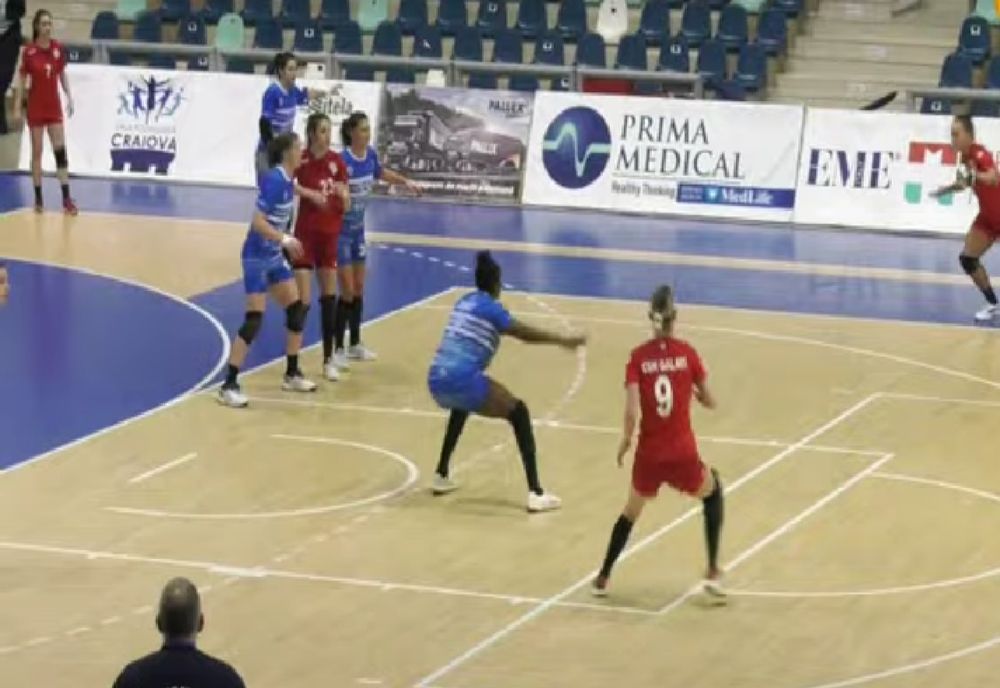 Handbalistele de la CSM Galați au pierdut la două goluri meciul de la Craiova