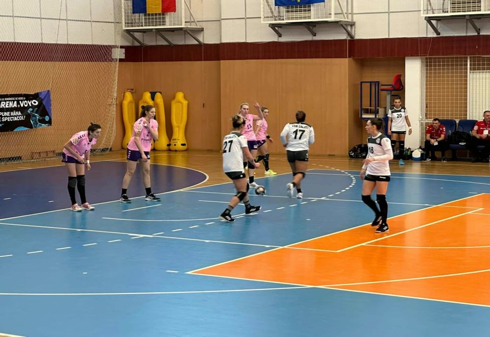 CSM Galați învinsă pe teren propriu de CSM Slatina