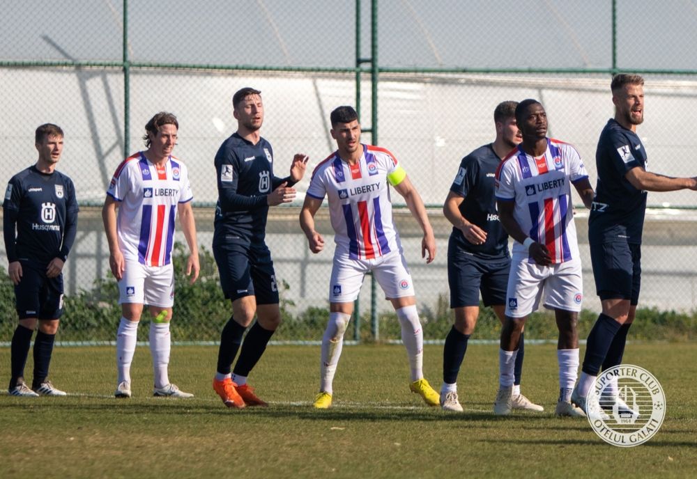 SC Oțelul Galați a pierdut, scor 0-2 (0-2), în fața nemților SVV Ulm