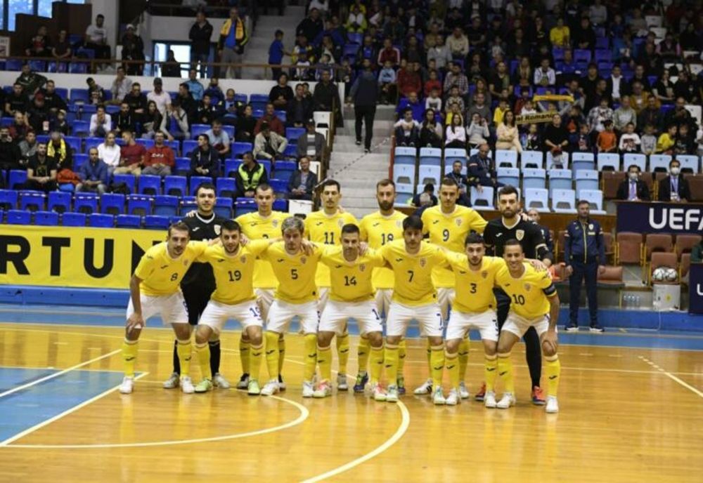 Naționala de futsal a României joacă săptămâna viitoare meciurile decisive cu Finlanda și Danemarca din Main Round-ul preliminariilor Cupei Mondiale
