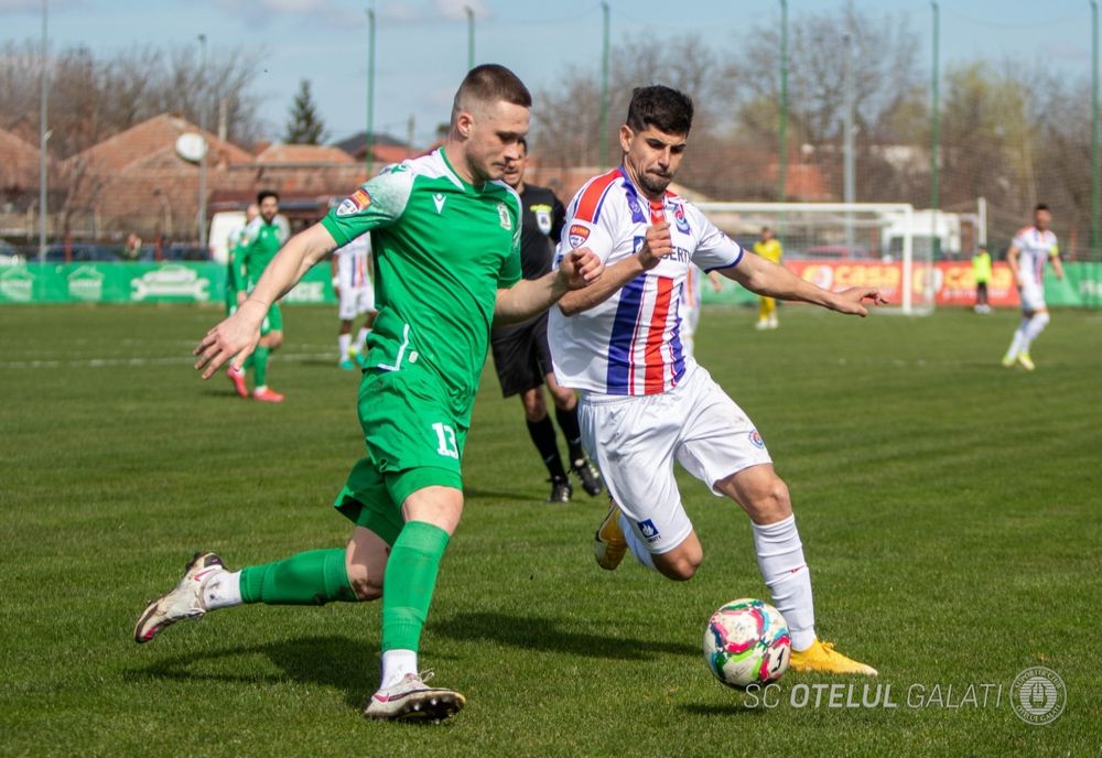 Oțelul Galați a câștigat un punct din deplasarea de la Dumbrăvița