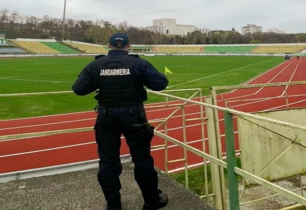 Măsuri de ordine publică la meciul de fotbal dintre Oțelul Galați și U Cluj