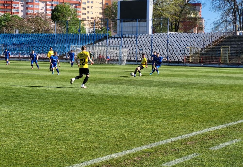 După 3 victorii consecutive cu același scor, 1-0, Unirea Braniștea pierde pe teren propriu meciul cu Aerostar Bacău