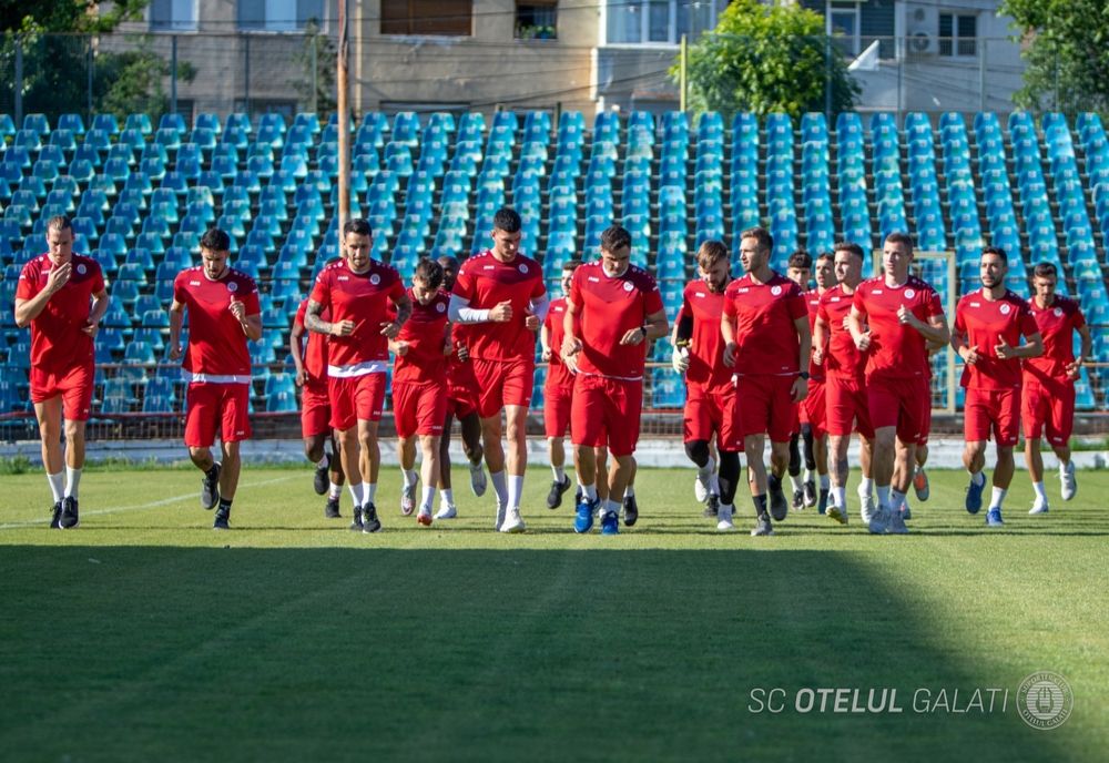 21 de jucători prezenți la reunirea celor de la SC Oțelul Galați