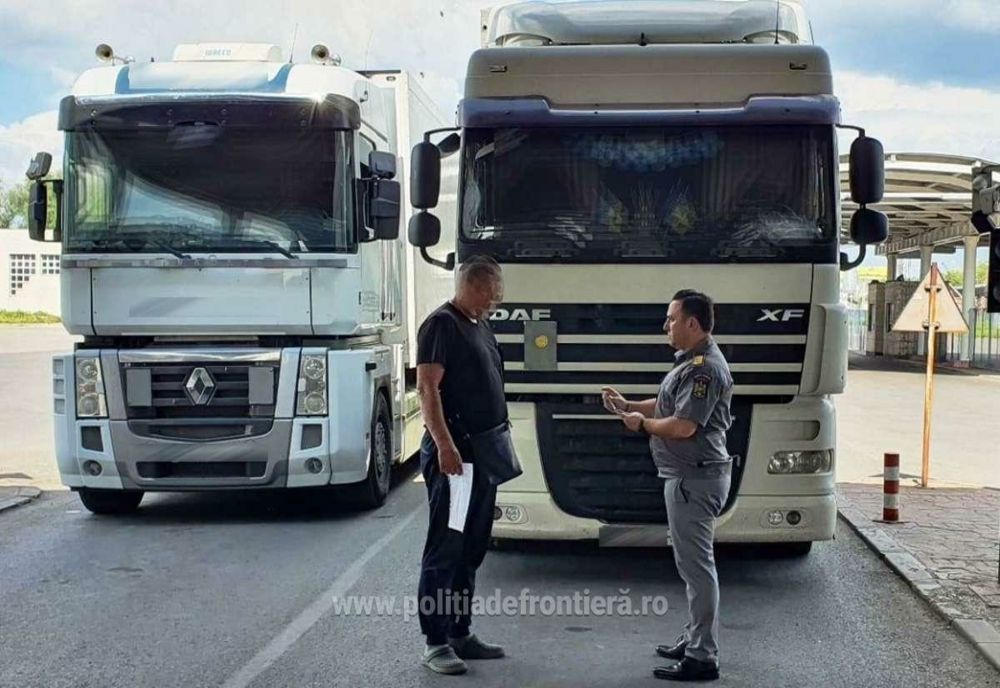 Certificat de competență profesională fals prezentat de un șofer din Ucraina la Punctul de Trecere a Frontierei Galați-rutier