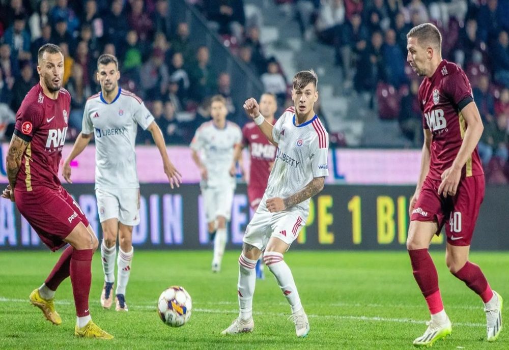 VIDEO | CFR Cluj s-a împiedicat acasă de Oțelul! Gălățenii au ajuns la 9 remize în 13 etape ale Superligii