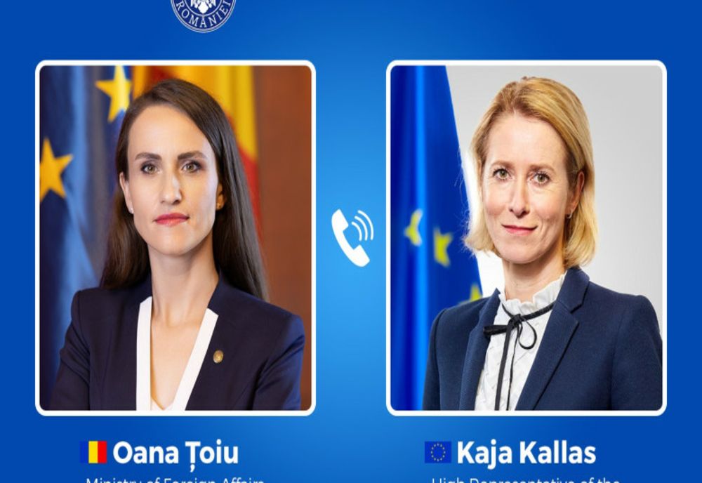 OANA ŢOIU DISCUȚIE CU KAJA KALLAS, DESPRE RĂZBOIUL DIN UCRAINA „ROMÂNIA VREA O PACE DURABILĂ, NU O SIMPLĂ PAUZĂ”