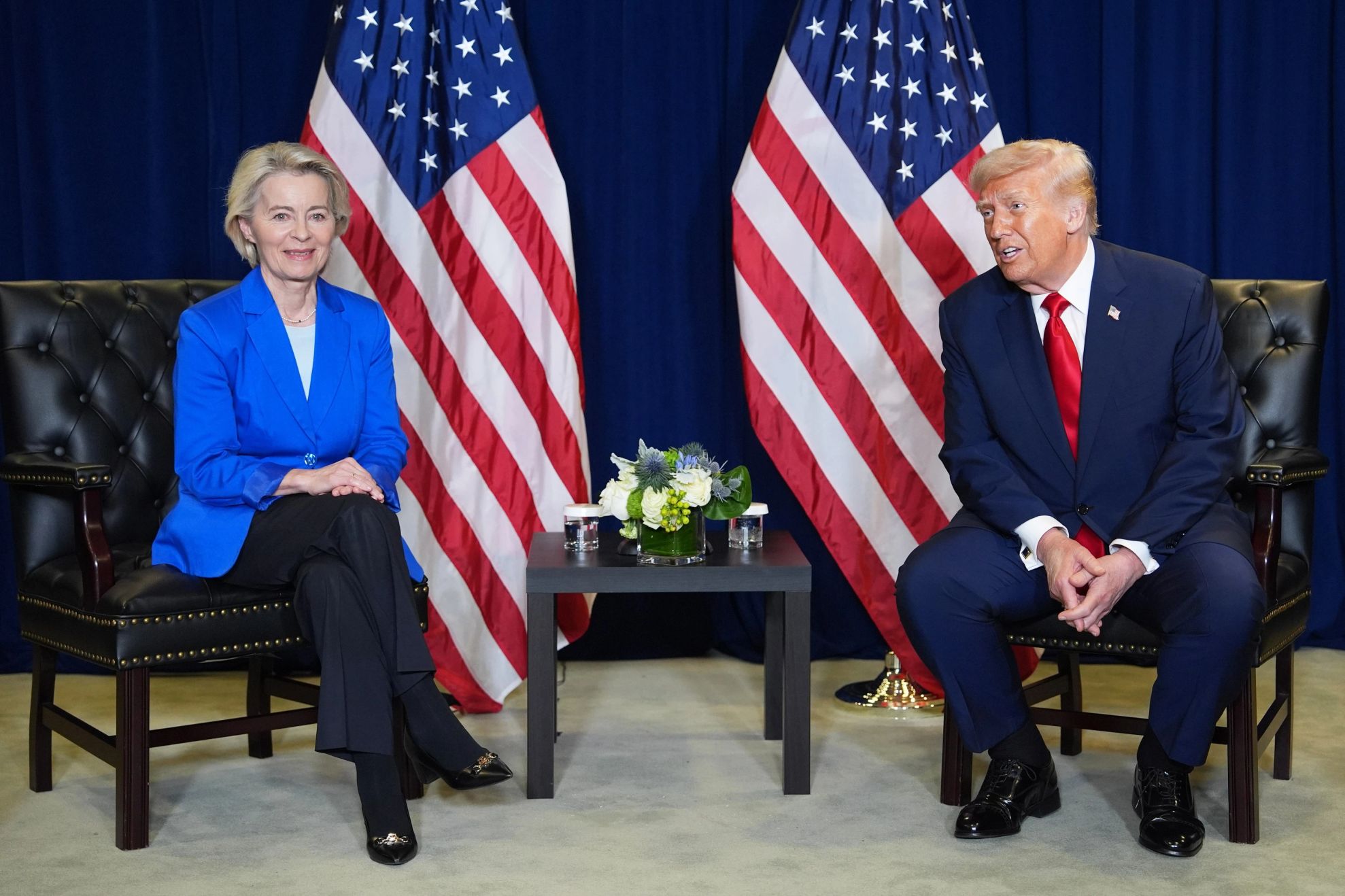 Ursula von der Leyer, Donald Trump