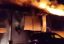 Incendiu puternic la un service auto din Galați: o persoană, grav rănită