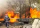 Un incendiu a stârnit panică în cartierul gălăţean Micro 39B