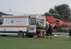 Muncitor accidentat grav de cupa utilajului la care lucra