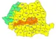Avertizare meteo valabilă până joi dimineață