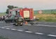 Un motociclist din Galați a scăpat ca prin minune dintr-un accident rutier pe E85