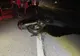 Un motociclist băut a trecut în viteză peste denivelarea pentru limitarea vitezei și a intrat în impact cu un autoturism 