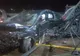 A sărit cu autovehiculul peste parapetele despărțitoare de sensuri și s-a izbit de gardul unei societăți comerciale