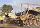 Accident pe DN25, în zona Movileni. Capul tractor al TIR-ului implicat a luat foc