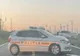 Autospecială a poliției acroșată de un șofer vitezoman