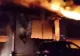 Incendiu puternic la un service auto din Galați: o persoană, grav rănită