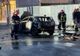 I-a luat maşina foc în timp ce se afla la volan, în trafic