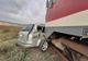 Accident grav pe calea ferată. Şofer gălăţean lovit de tren