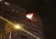 Incendiu violent la etajul 9 al unui bloc din cartierul Țiglina 1