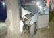 A intrat cu mașina într-un copac de pe marginea străzii Brăilei din municipiul Galați