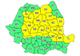 Cod Galben de instabilitate atmosferică pentru jumătate din țară